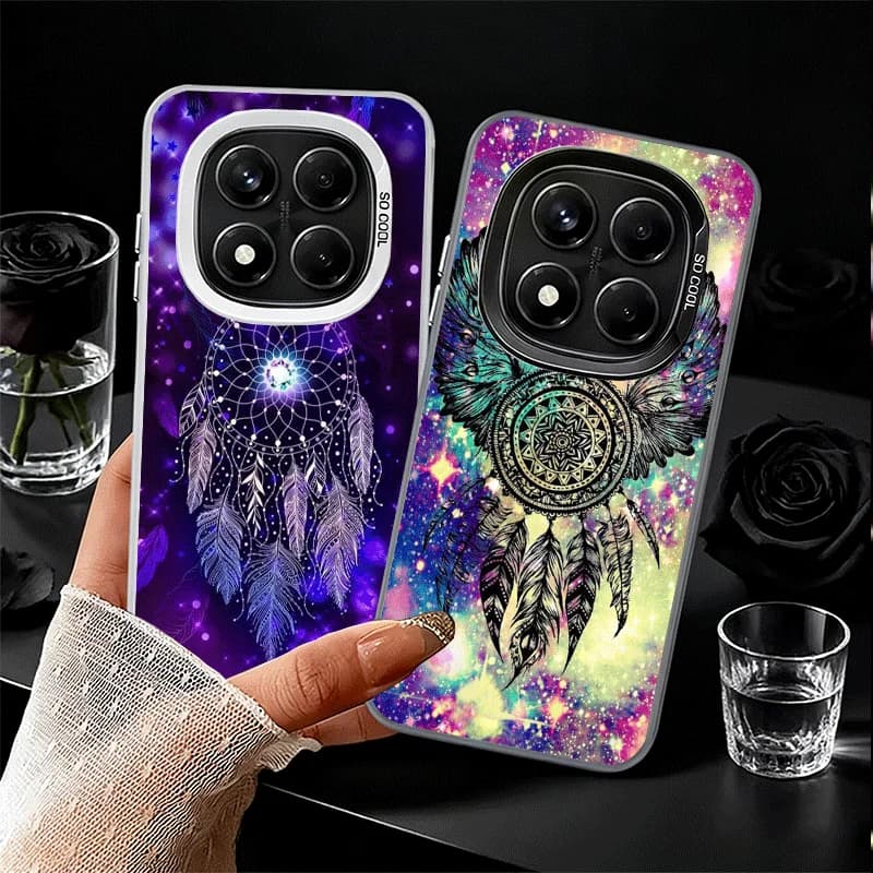 Mandala Dreamcatcher Shockproof Phone Case for Xiaomi Redmi Note 15 14 13 12 Pro Plus 11 11S 11T 5G Cover Anti Fall Fundas