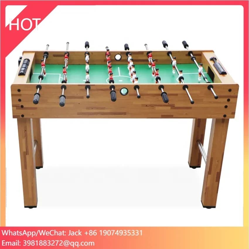Good quality 55" Professional large size modern Telescopic rod Football/ babyfoot/ kicker foosball /soccer game table