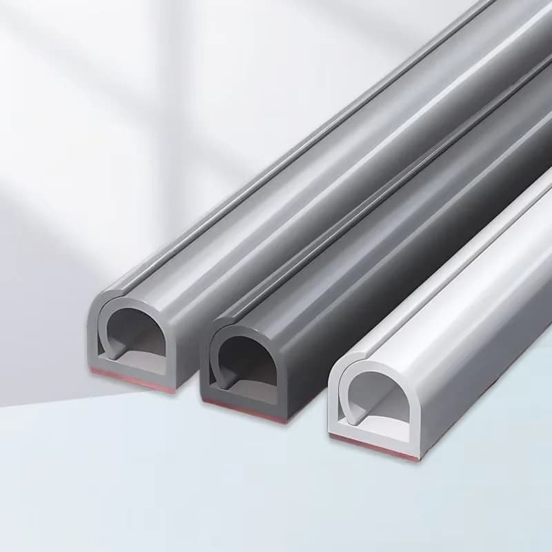 1PC 1/2/3meters Flexible Floor Cable Cover PVC Cord Wall Cord Hider Floor Cable Management Wire Cover Easy Installation