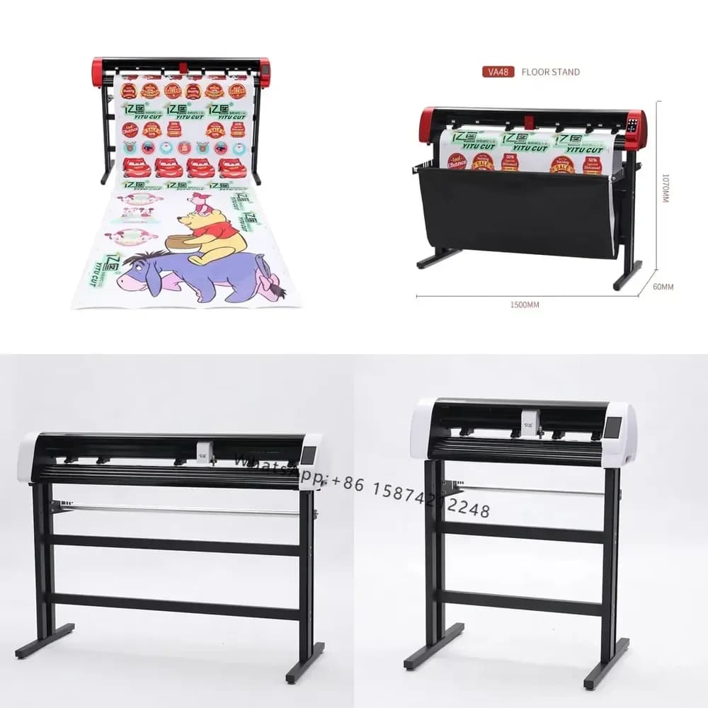 Plotter da taglio SKYCUT VA24 per etichette, carta, grafici e vinile con funzione di plotter da taglio