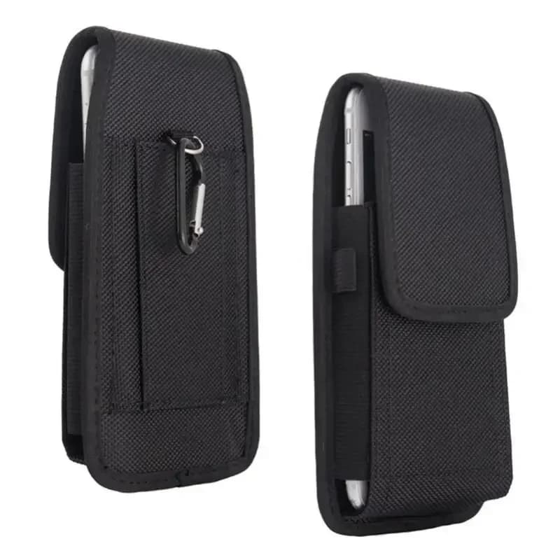 Universal Mobile Phone Waist Bag Nylon Tactical Bag 5.7-6.3 inch Outdoor Phone Belt Clip Cases Waist Bags For iPhone Huawei