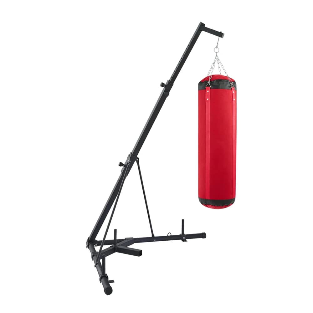 Factory Height Adjustable Heavy Duty Boxing Punching Bag Stand Steel Sandbag Rack for Home Fitness