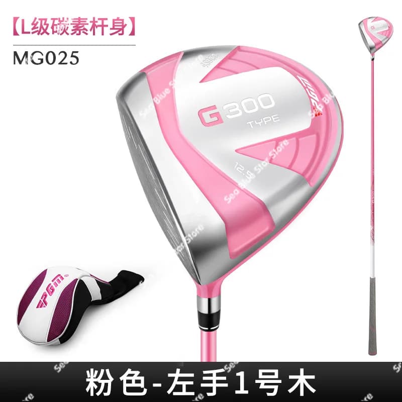 Mazza da golf per mano sinistra, singola, da donna, per mano sinistra n. 1 mazza da golf in legno, mazza da tee ad alto rimbalzo PGM