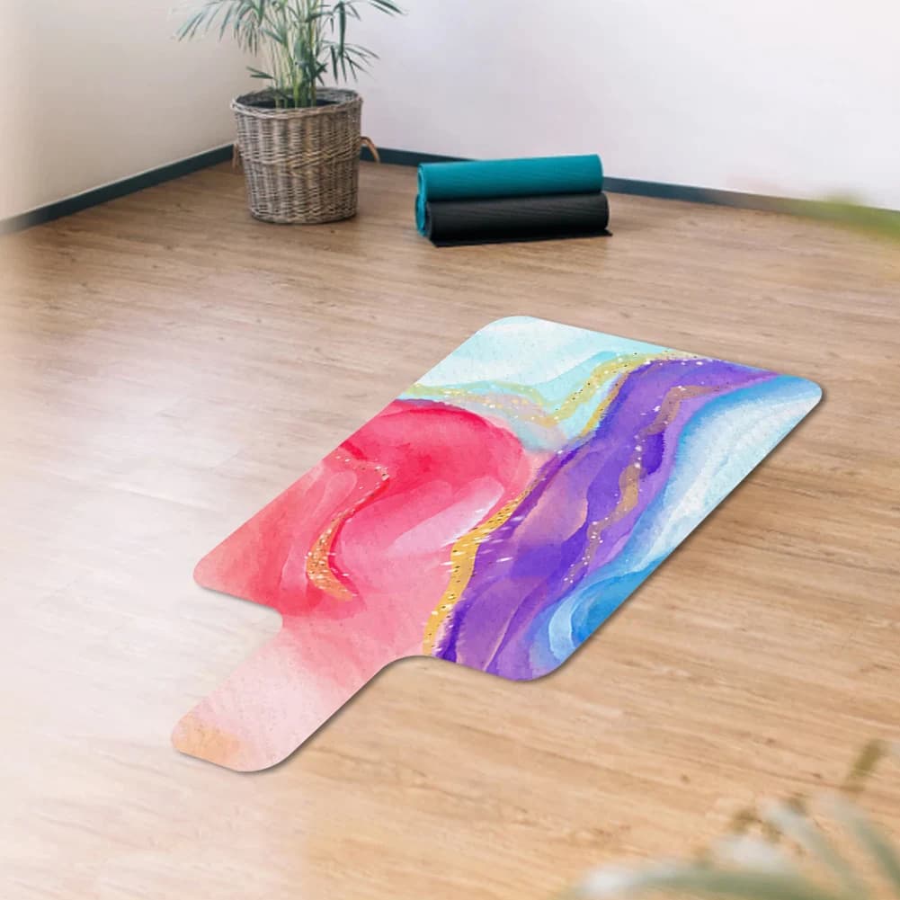 Pilates Reformer Non-slip Mat, Portable Yoga Mat, Pilates Reformer Machine Towel for Balance Training