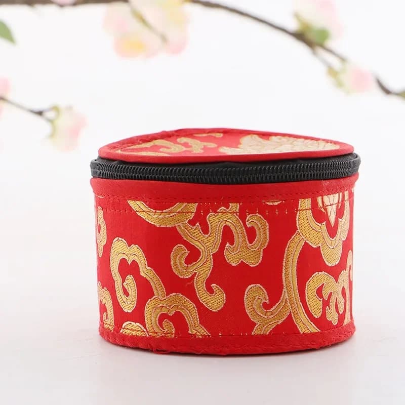 Nepal Singing Bowl Bag Portable Tibetan Singing Bowls Packaging Box Storage Boxes Musical Percussion Instrument Accessories