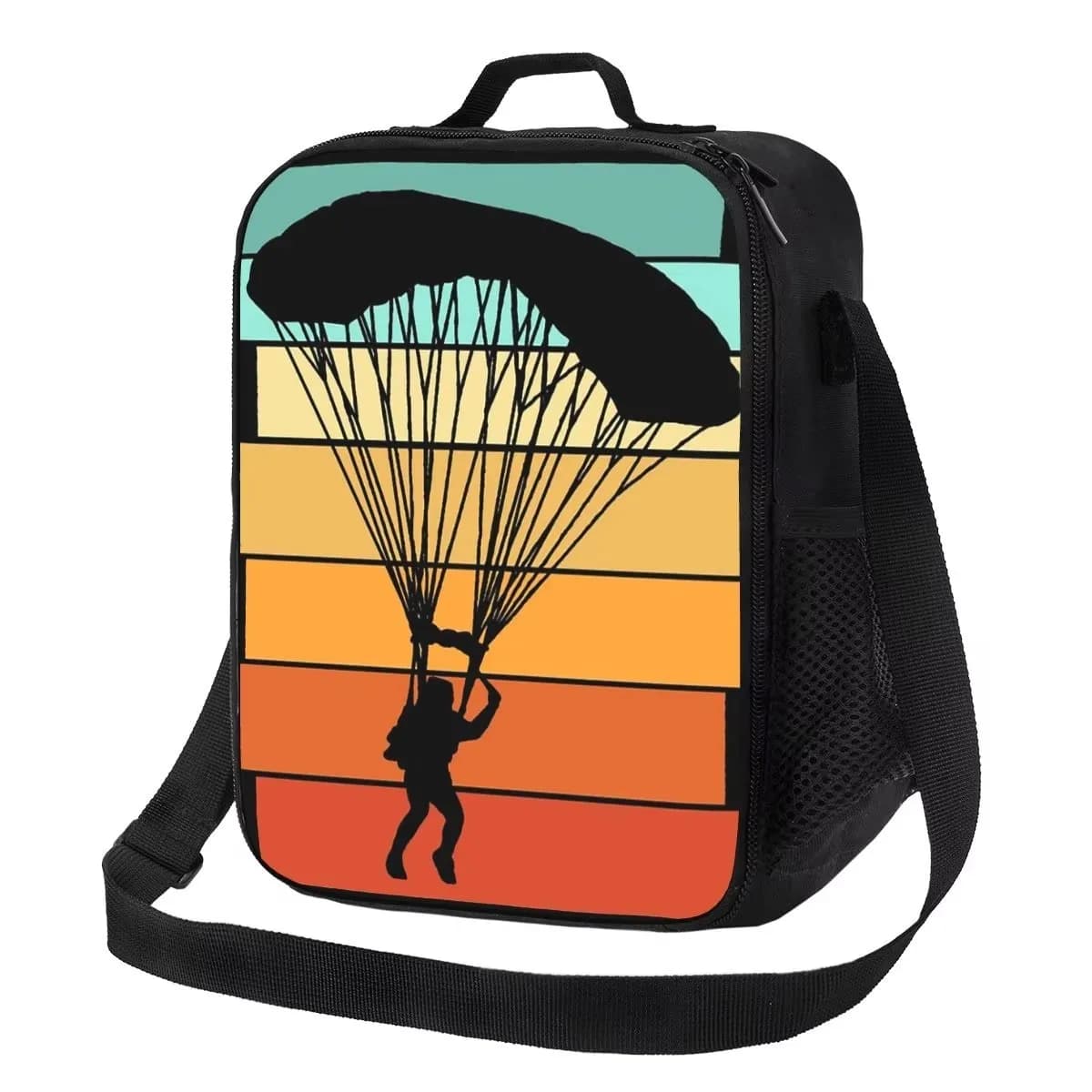 Paragliding Insulated Lunch Bag for School Bento Storage Food Boxes Portable Container Cooler Thermal Lunch Box Tote
