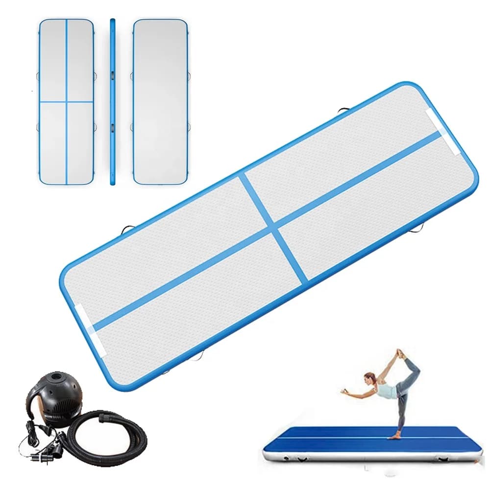 Inflatable Yoga Exercise Carpets for Gymnastics Balance Air Track Barrel Block Beam Spot Inclined ramp Mat