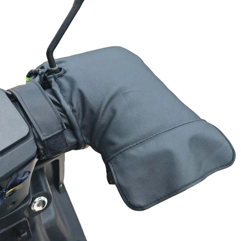 Guanti da manubrio con riscaldamento elettrico Guanti da impugnatura con impugnatura riscaldata per moto impermeabili Ricarica USB per scooter da moto MTB da bicicletta