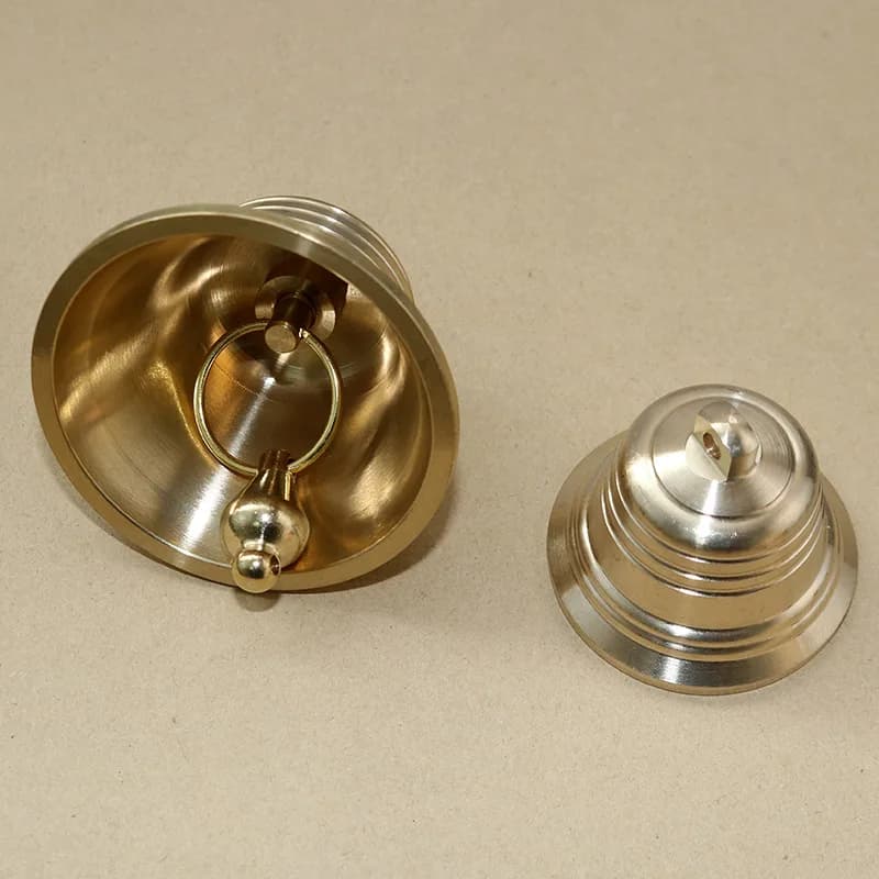 Small Copper Bell Pendant Large Dog Bell Doorbell Decorative Item for Home Decoration Wind Chimes Accessories