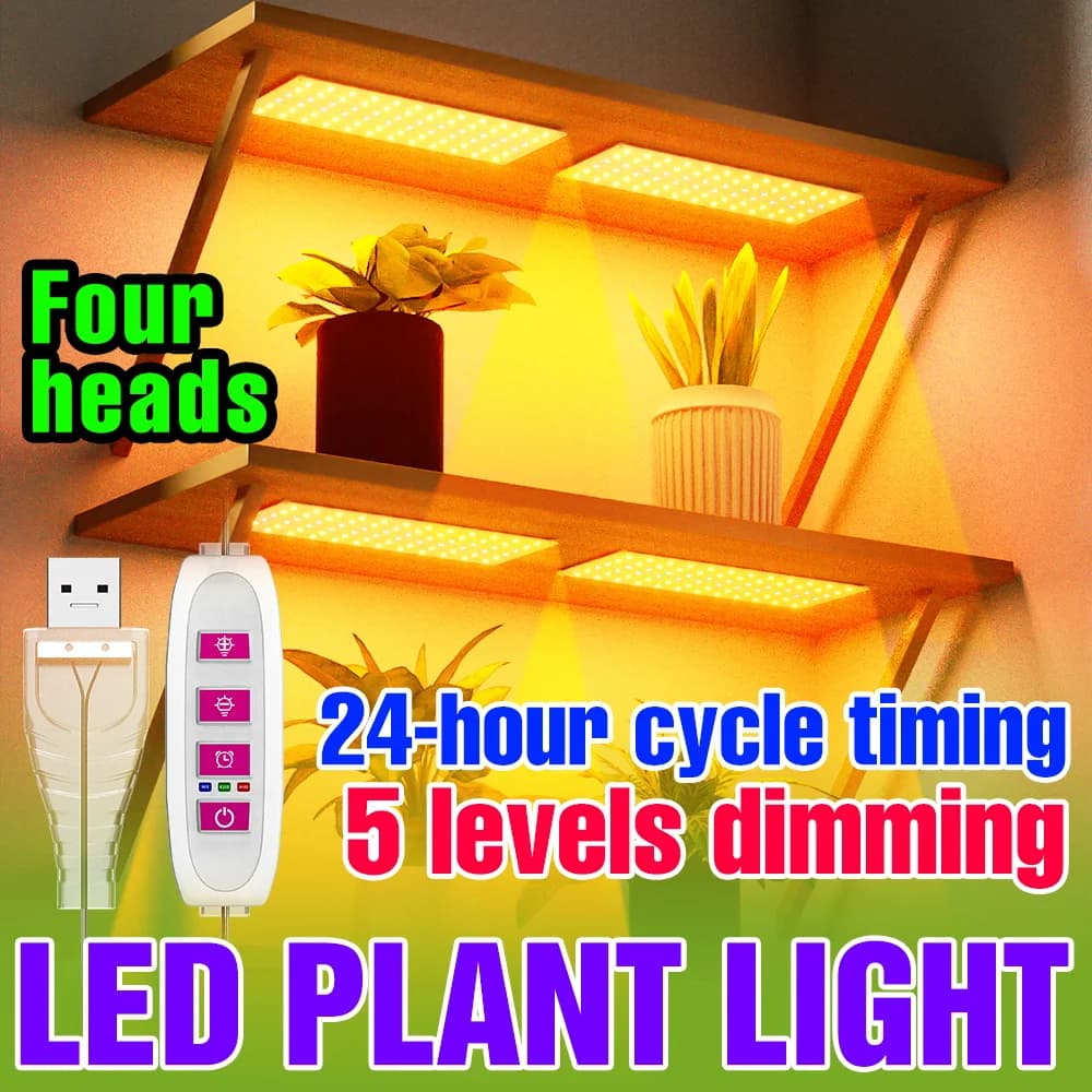 LED Quantum Board Grow Light Full Spectrum Plant Lamp Hydroponic Grow For Indoors For Plant Semi Temporary Plant Ignition/Automatic Switching