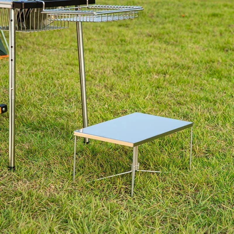 Contenitore Frigo Pieghevole Multifunzione con Supporto per Campeggio