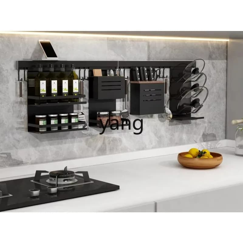 LTT portacoltelli da parete, ciondolo da cucina, cucina, bagno, set di aste per appendere
