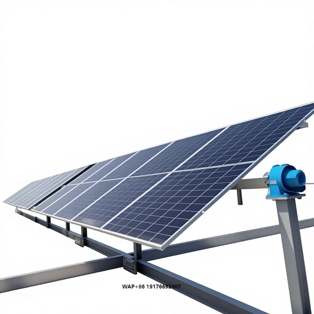 Sistema di Montaggio Solare Fotovoltaico per Casa, Supporto per Pannelli Solari a Terra, Staffa Inclinabile per Montaggio su Tetto e Terreno