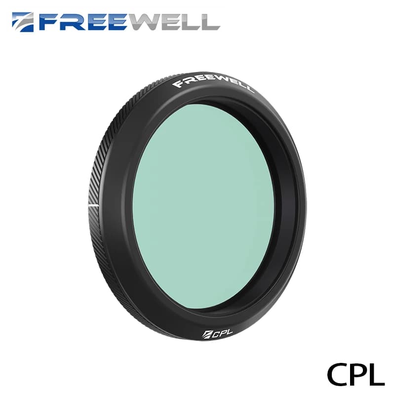 Freewell Action Camera Filtro CPL per DJI Osmo Action 5 Pro/Action 4/3 Riducendo riflessioni Luce Fotografia Accessori per fotocamera