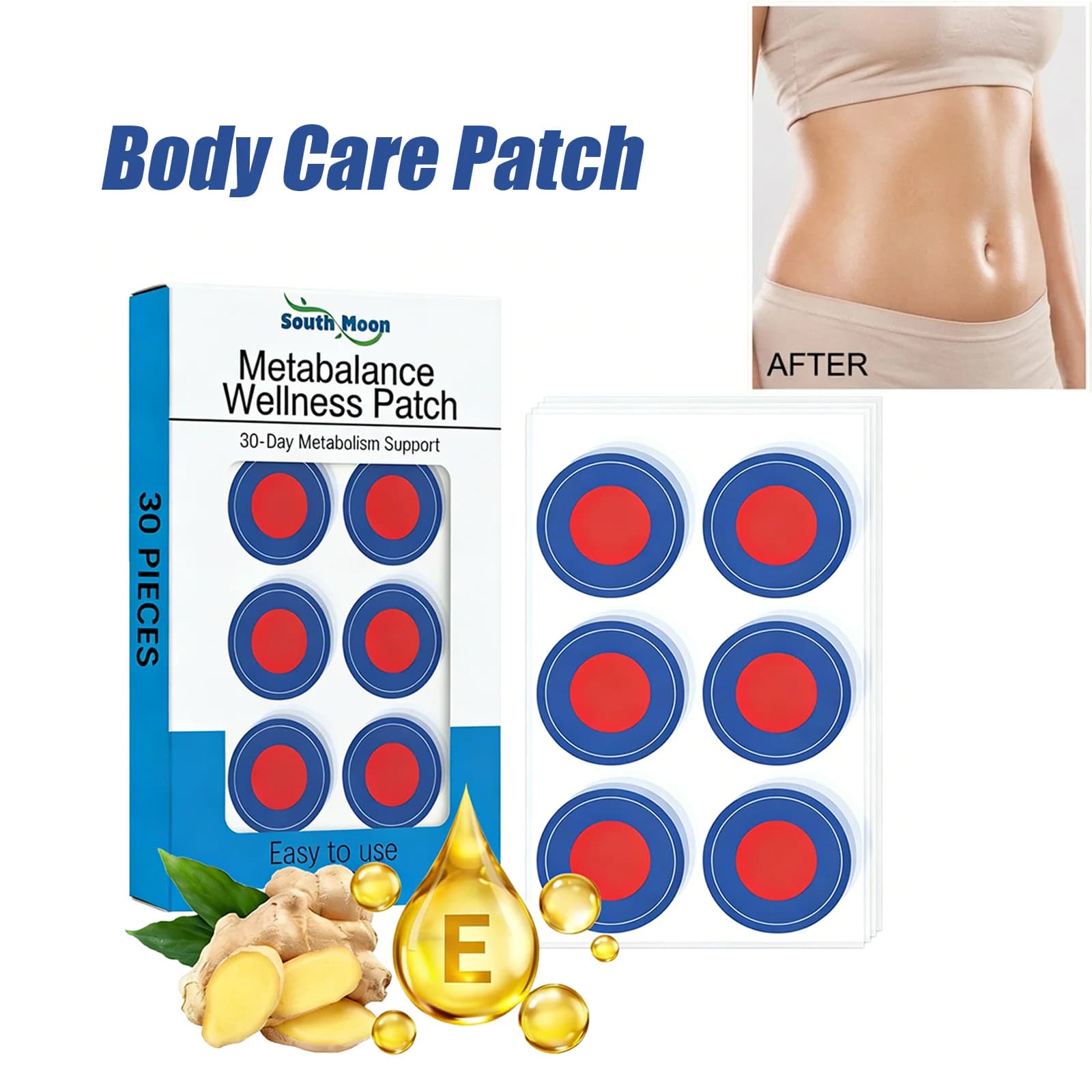 Patch per la Cura del Corpo: Protegge e Nutre la Pelle, Evidenzia i Contorni del Corpo, Patch Idratanti Portatili e Leggeri