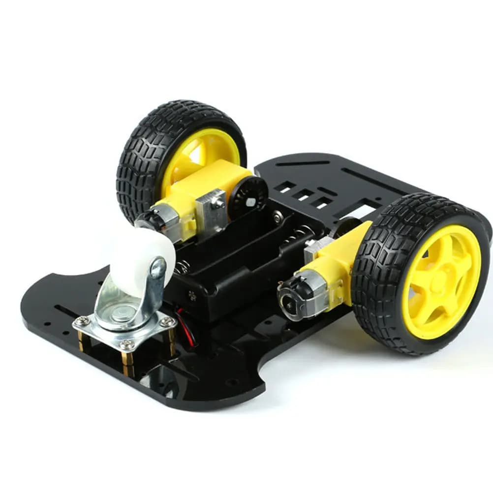 Set Motore a Ingranaggi DC a Doppio Albero 3-6V, Alta Coppia, Uscita Stabile per Auto Intelligenti, Robot, Serrature Elettriche, Fai-da-Te