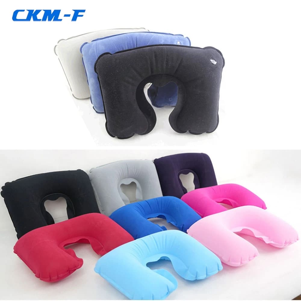 Per auto universale cuscino gonfiabile per auto cuscino di protezione cervicale cuscino da viaggio portatile protezione per il collo poggiatesta cuscino per bambini