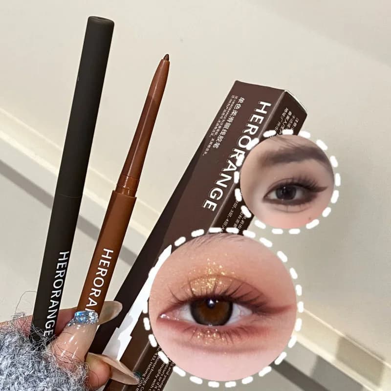 High Quality HERORANGE Single-color smooth eyeliner gel pen Smooth and easy to apply, waterproof and sweatproof