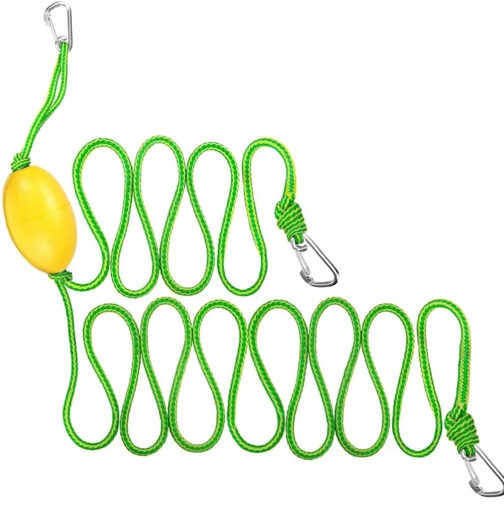 Marine Heavy Duty Anchor Cord Double Floating Tow Rope For Kayak Paddle Board Swimming Mat Water Floating Gear