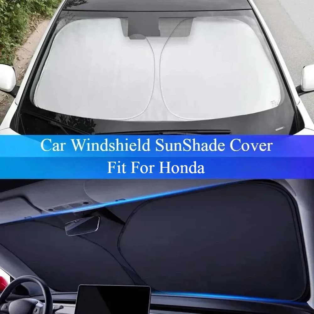 Parasole per parabrezza anteriore per auto, copertura protettiva, protezione solare UV, per Honda Civic Accord Odyssey City Pilot Jazz Insight