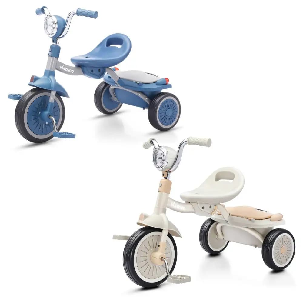 4-in-1 Kids Tricycle – 3-Wheel Baby Bicycle Toy for 1-5 Year Old Toddlers, Balance Bike Mode, Ideal Gift for Boys & Girls