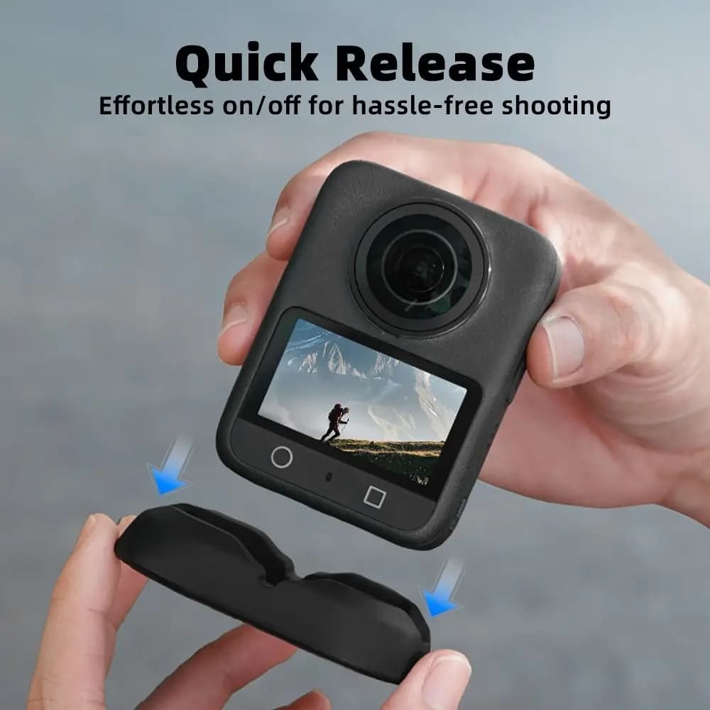 Nuova base da tavolo in silicone Supporto antiscivolo durevole Supporto stabile per accessori per action camera DJI Osmo 360