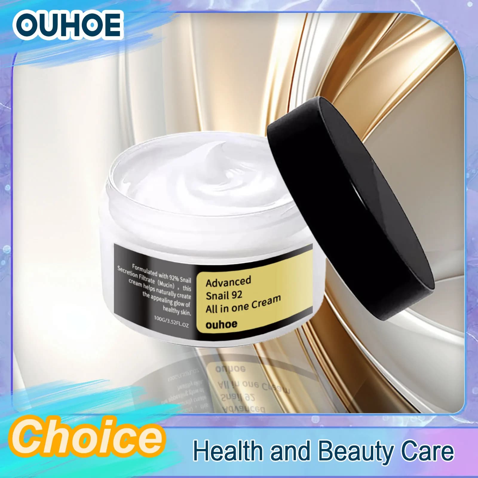 Anti-wrinkle cream Snail serum face moisturizing cream Anti-aging Lifting face Nutrient Reparator Snail cream Original Korean Essence