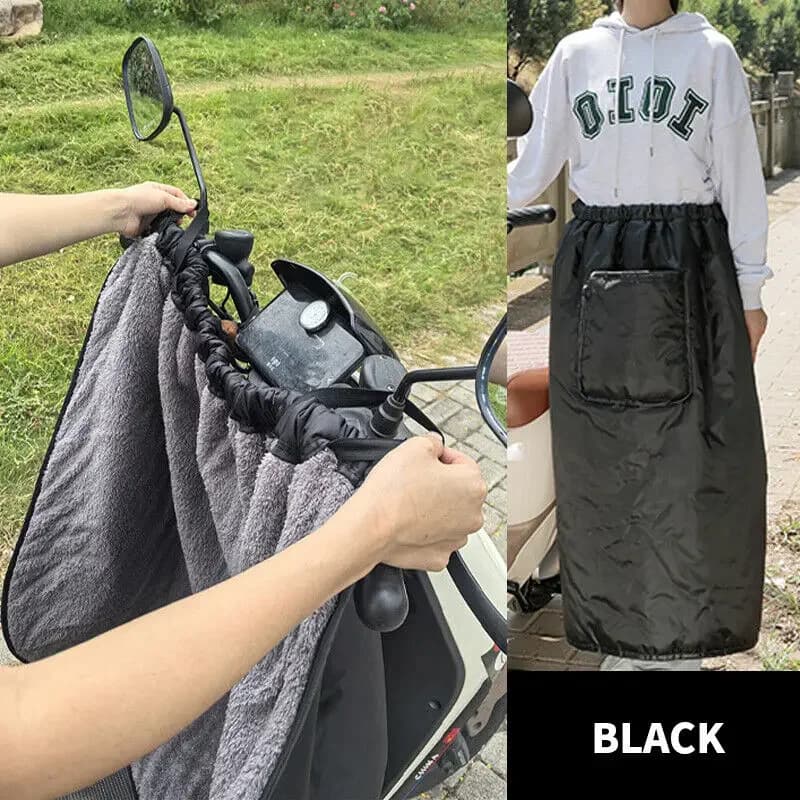 Coprigambe per scooter da moto Vita da equitazione invernale Trapunta fredda impermeabile regolabile Parabrezza esterno Ginocchiera Coperta calda