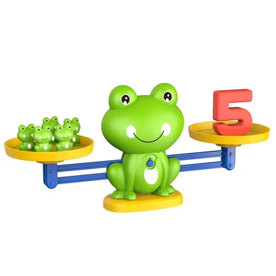 Digital game for balance of frog for children Development of intelligence Training of cognitive logical thinking for children Early education
