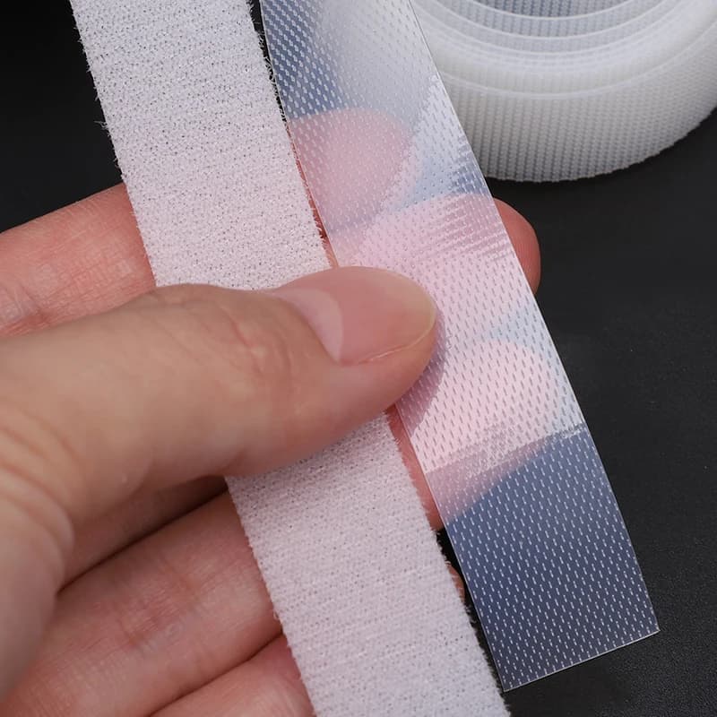 20/25/50mm Soft Baby Hook and loop Fastener Tape Safe Baby forniture fai da te adesivi con nastro magico per accessori da cucire 50yards