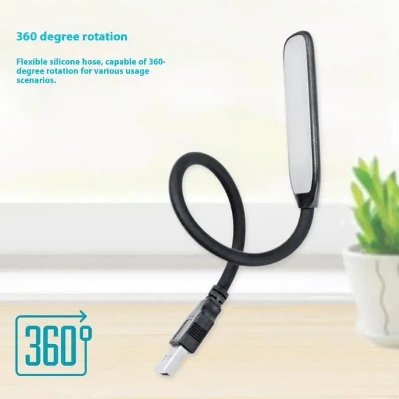 Lampada da libro flessibile a LED USB Lampada da libro Mini lampada da tavolo a LED USB portatile Alimentatore Lampada da tavolo