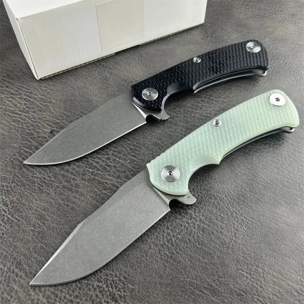 Coltello Pieghevole Tascabile per Sopravvivenza, Campeggio, Escursionismo, Arrampicata su Roccia, Esplorazione e Avventura nella Natura Selvaggia
