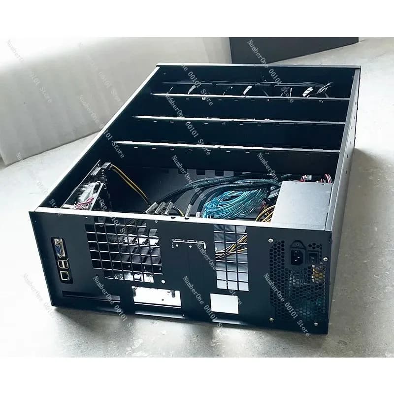 For interstellar snail J1900/B75K9-ETH control main board NAS storage multi-hard disk server disassembly 90% new