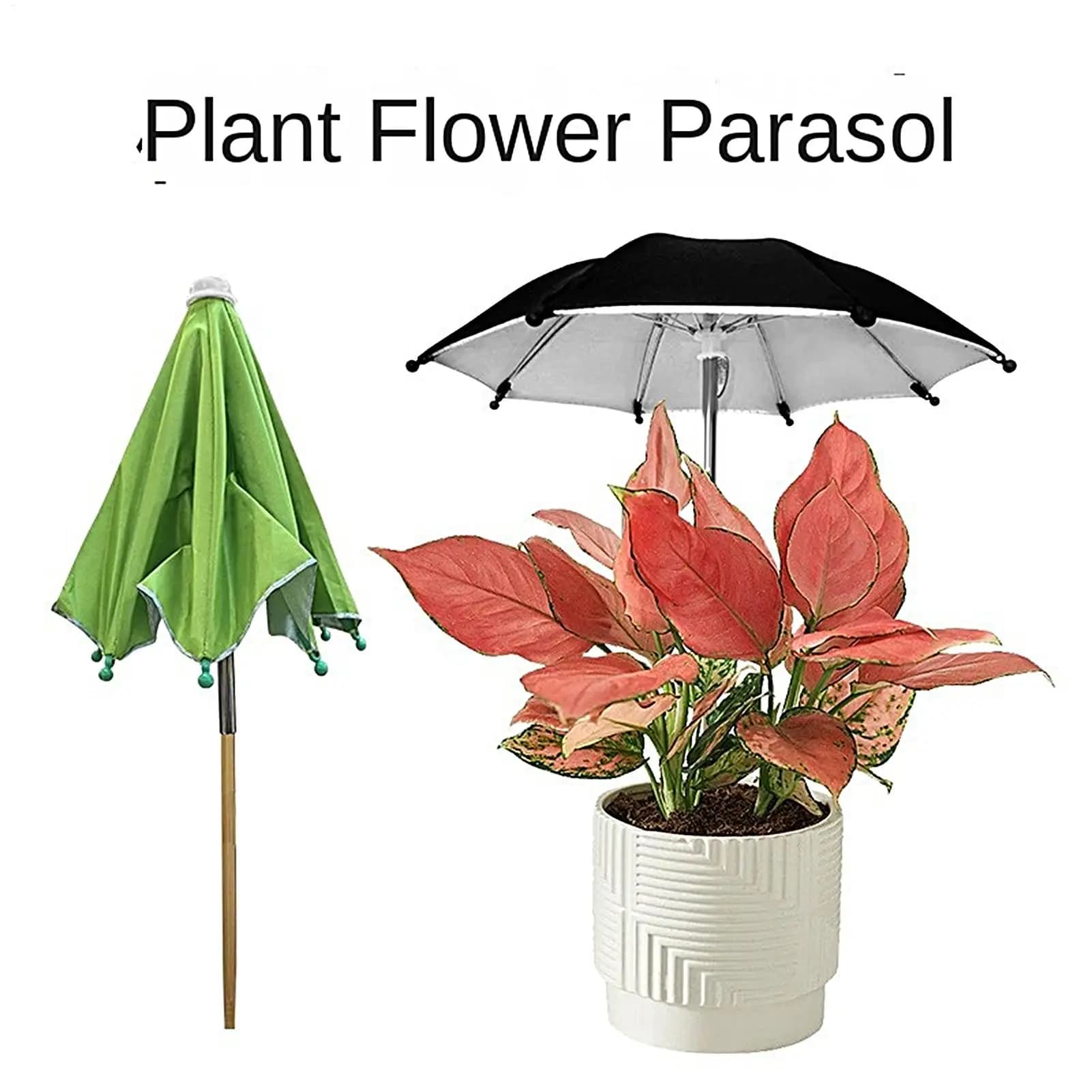 Plant Shade Umbrella Portable Weatherproofs Sun Shade Cloth Outdoor Plant Flowers Potted Sun Protection Garden Supplies