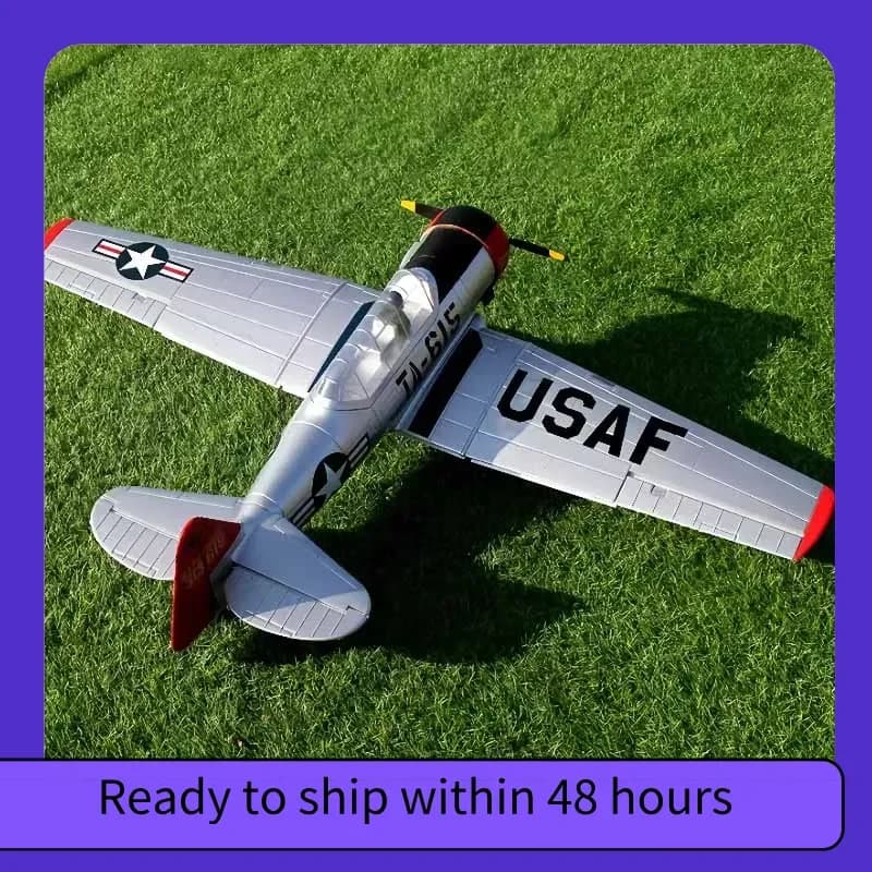 Dynam At6 Texan con una apertura dell'ala di 1,4 metri sembra una vera guerra mondiale modello Ii modello di aereo ad ala fissa regalo giocattolo casual