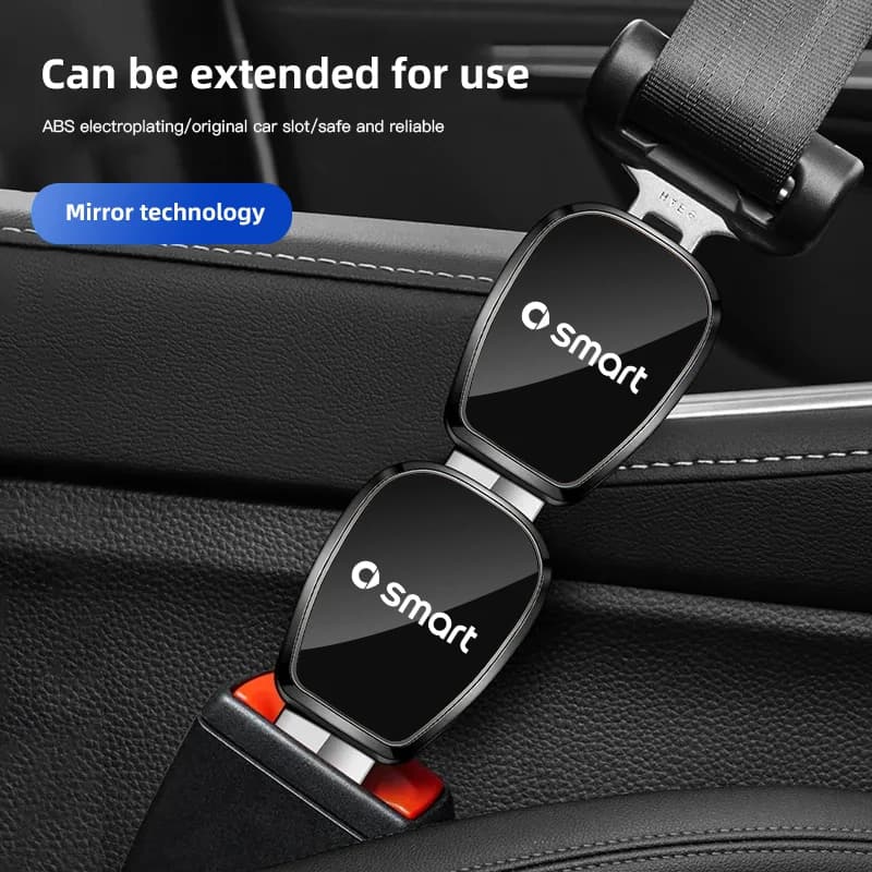 1Pcs Car Seat Belt Extender Plug Accessories Windshield Wiper For Smart EQ Fortwo Forfour 453 451 452 450 454 Roadster Forjeremy