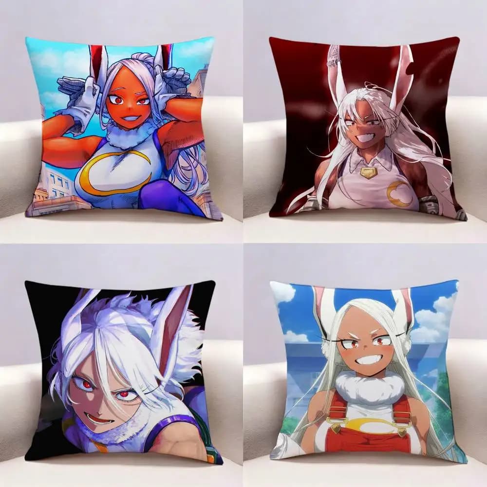 Rabbit Hero Mirko Double-sided print Pillow Case Cushion Cover Throw Pillow Case For Car Sofa