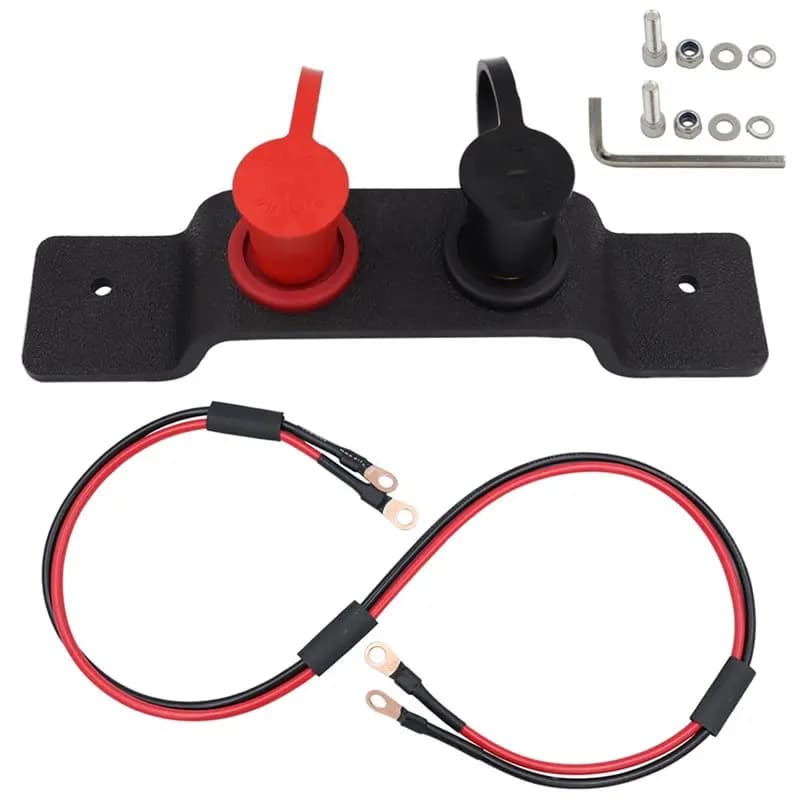 Kit di Riposizionamento Terminali Batteria A02Q, Strumento per Ricarica Remota della Batteria, Kit di Riposizionamento Posti di Avviamento per Batterie Auto