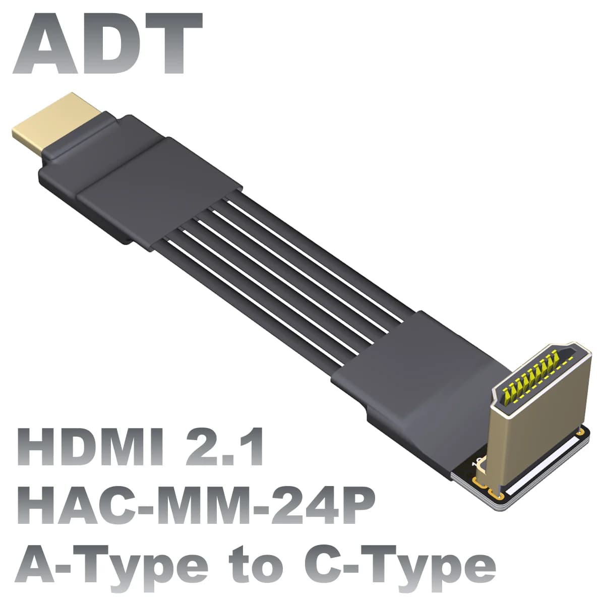 Cavo Audio Video ADT 10cm 20cm 50cm HDMI-2.1 a Mini-HDMI FPV HDMI-V2.1 Tipo A a C Maschio-Maschio Compatibile MINI HDMI 4K/144Hz