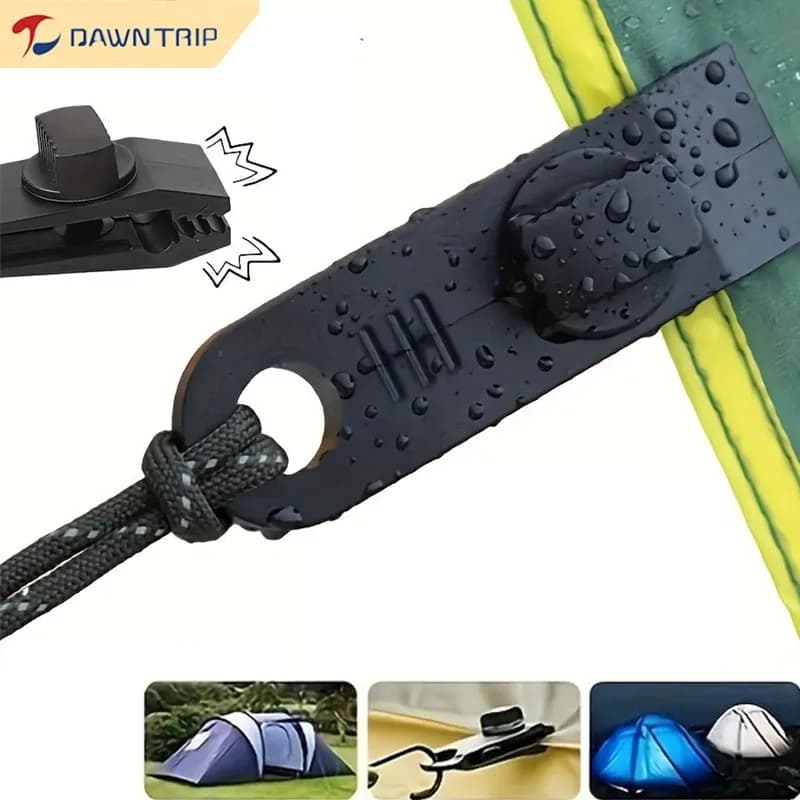 Clips for Telons Clamps for Heavy Duty Locking Handle Tent clamps with thumb screw for sun curtains for caravan camping tents