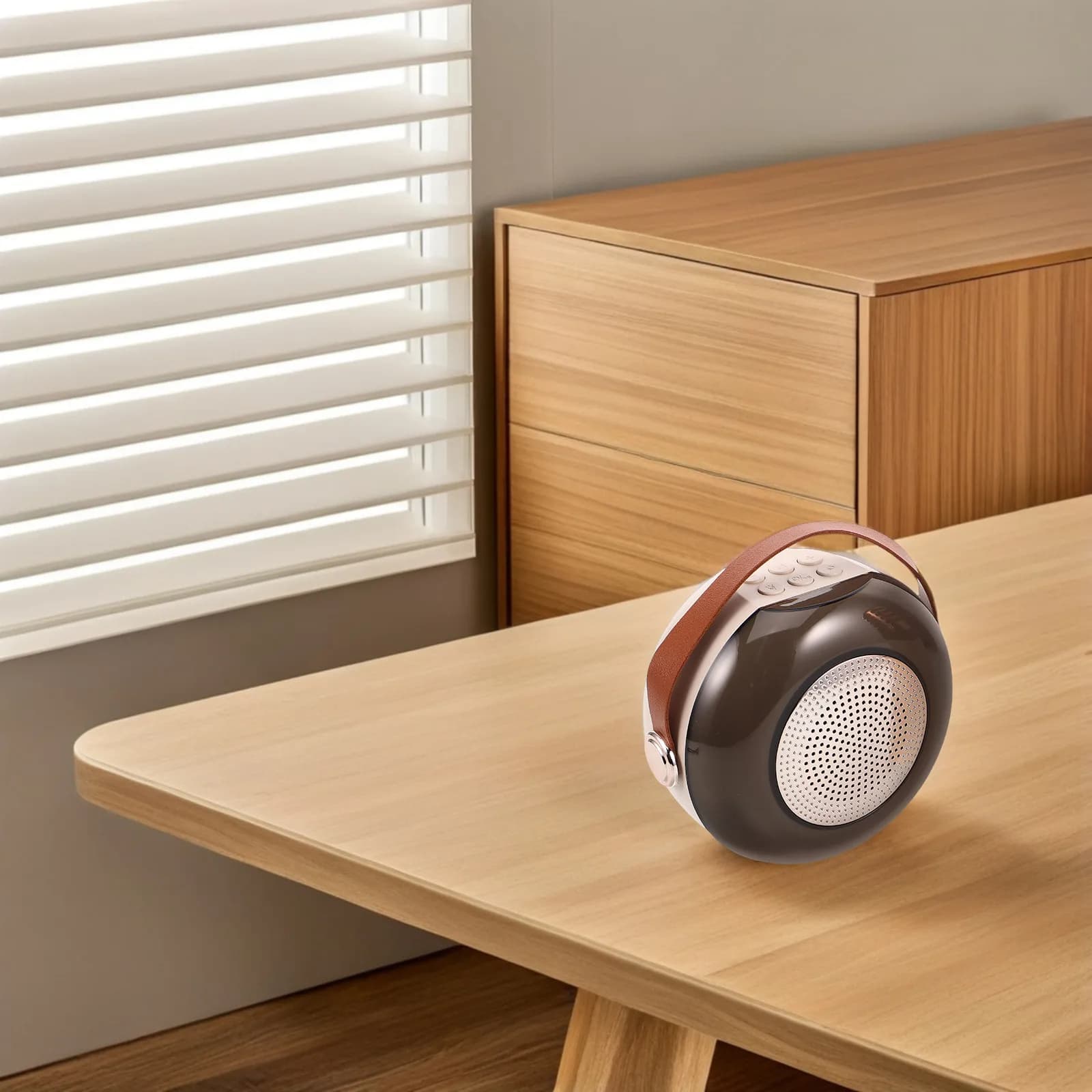 Sistema Karaoke Portatile per Esterni con Microfono Wireless e Altoparlante Mini per Campeggio, Riunioni Familiari e Feste