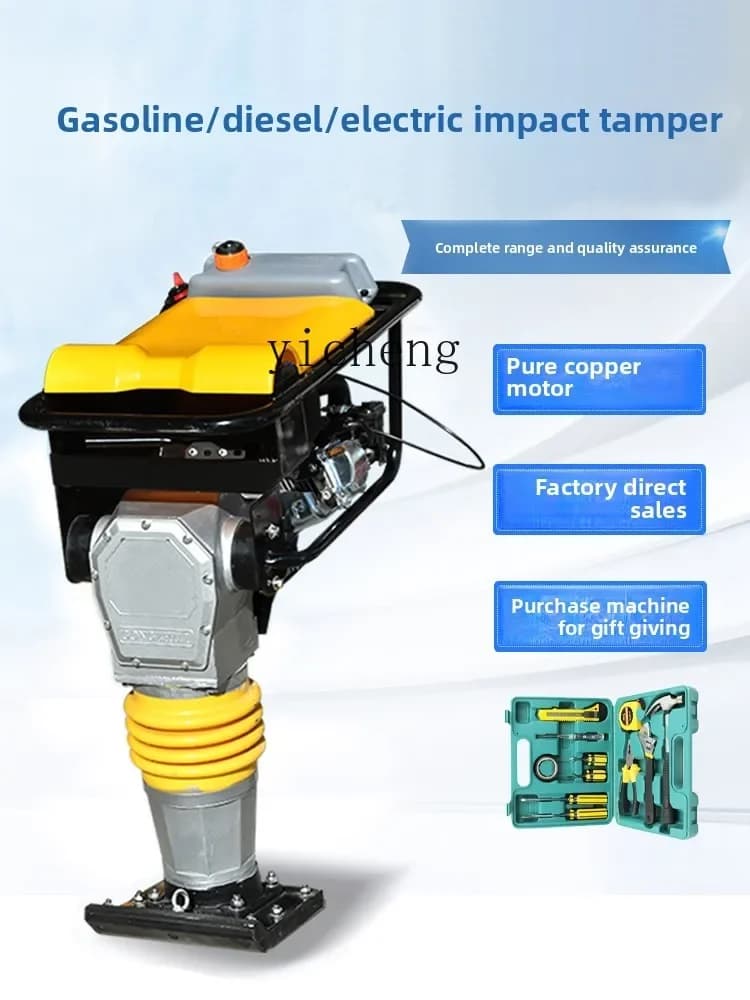 Rammatrice elettrica TQH Ramming diesel, Ramming ad impatto per pavimentazione del compattatore della fondazione