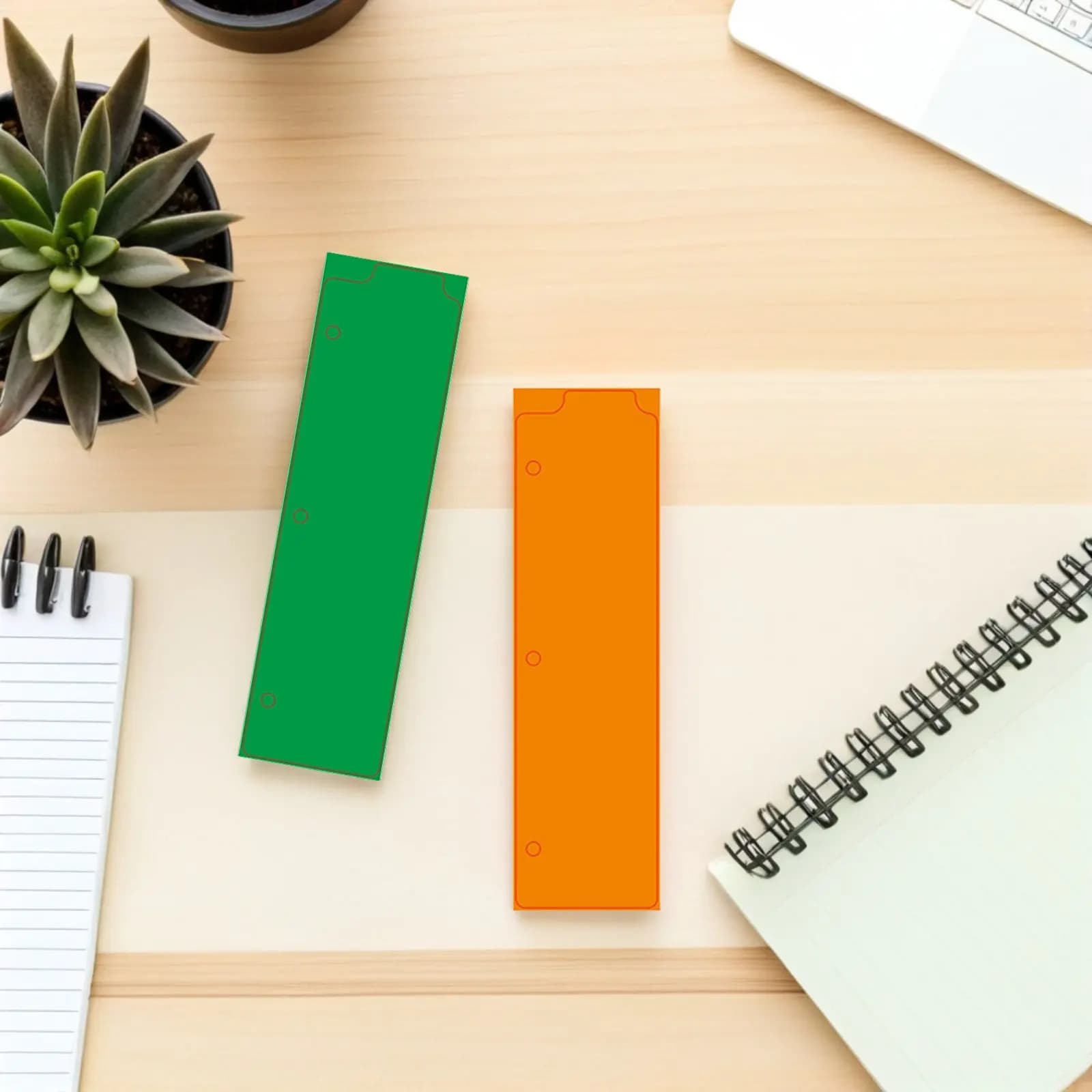 20 divisori mini per raccoglitori con linguette, divisori in plastica per indice, segnalibri per accessori di agende, quaderni a fogli mobili, raccoglitori ad anelli e archivio
