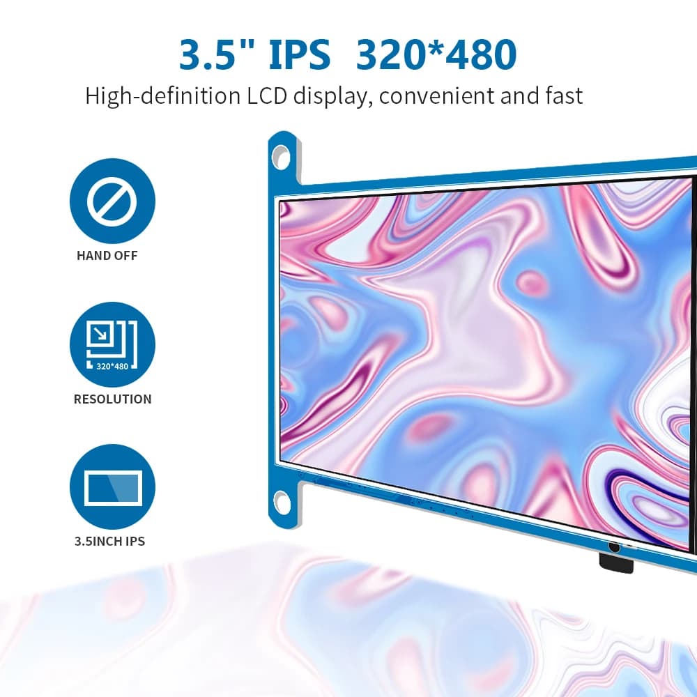 3.5 Inch LCD IPS HDMI compatible display module for LCD tft display without Portable Touch Panel Monitor