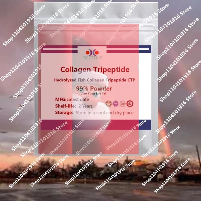 AliExpress Globale Vendi Tripeptide di Collagene di Pesce Idrolizzato CTP Polvere Tripeptide di Collagene per Auto Cura e Bellezza