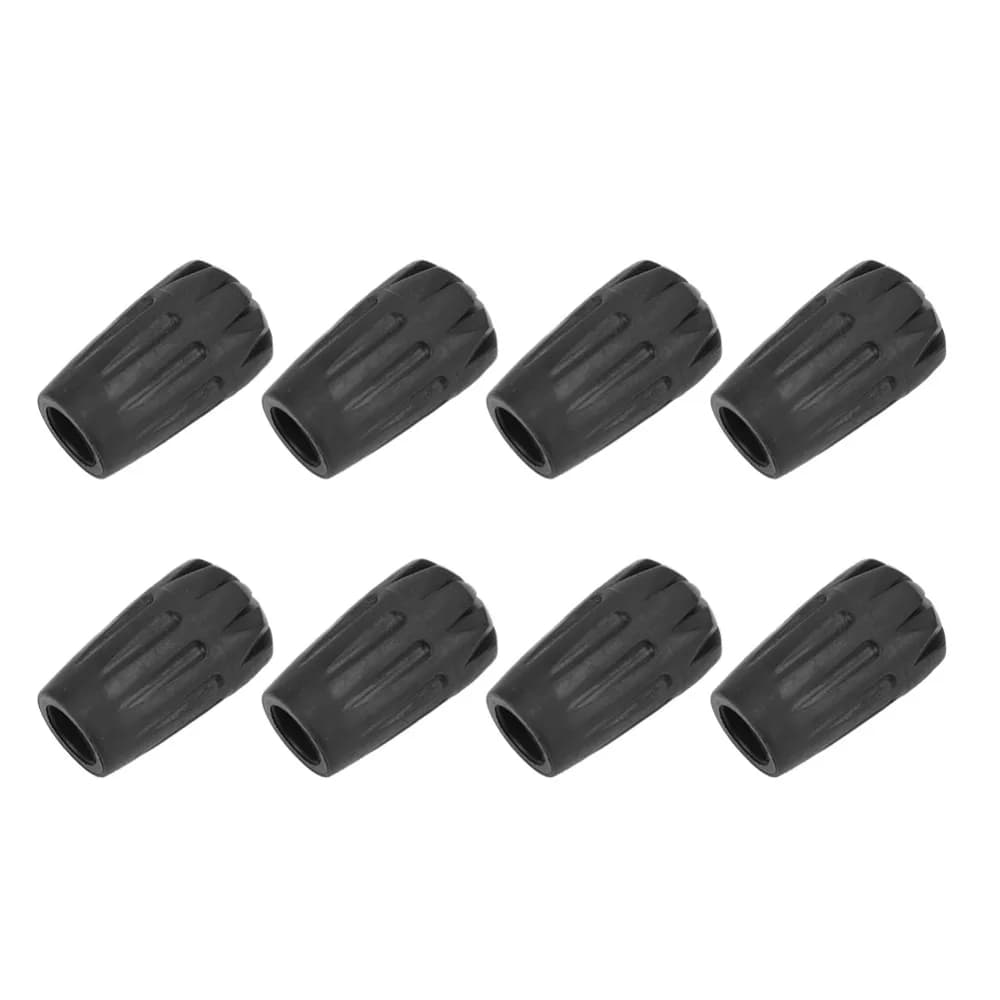 8 pieces durable shock absorption walking stick diameter head 11 mm pole black trekking stick trekking protection trekking sticks