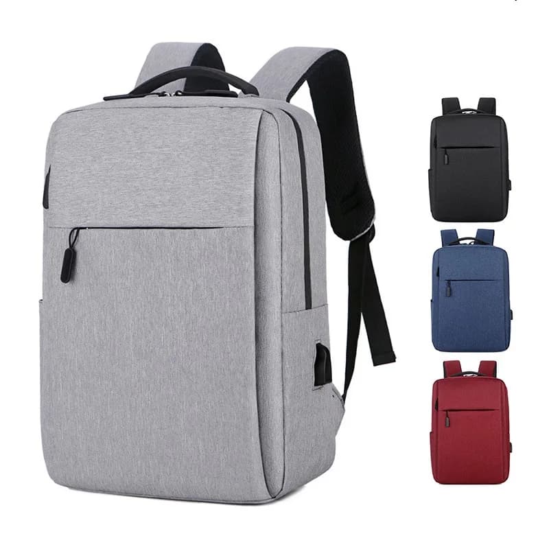 Zaino da lavoro da uomo Borsa da scuola casual per studenti Borsa per computer impermeabile Borsa sportiva Borsa da viaggio da 16 pollici con porta di ricarica USB