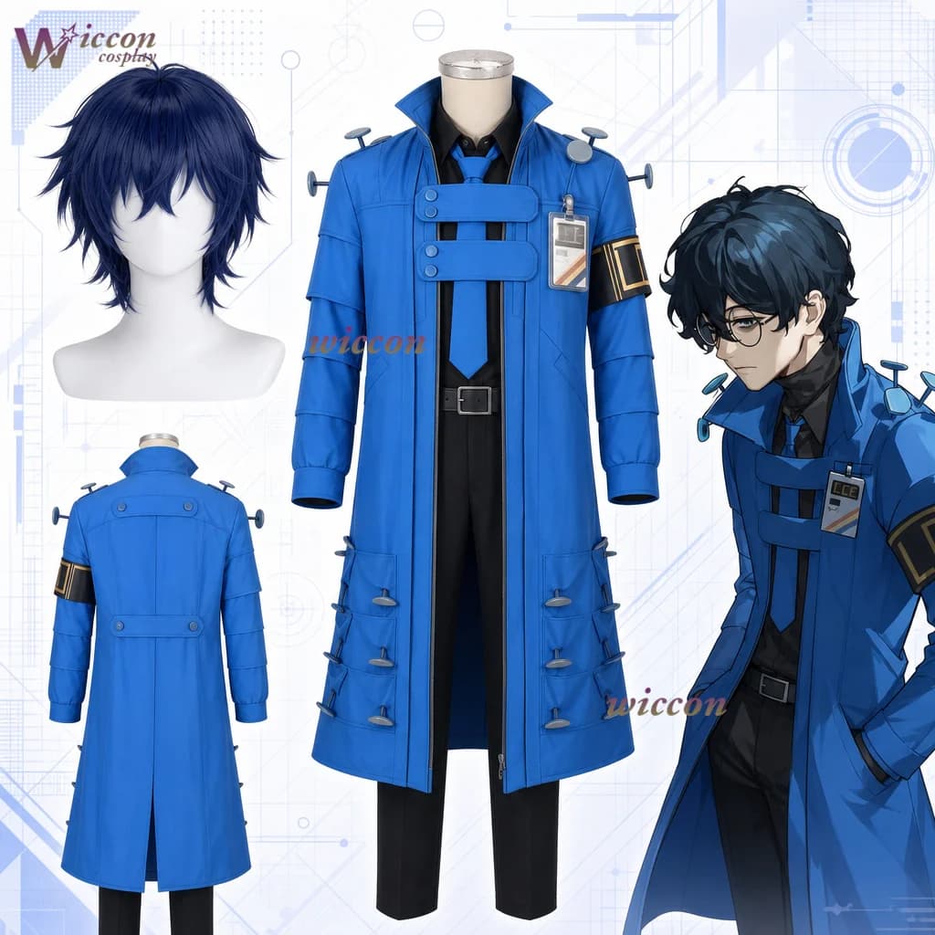 Costume Cosplay Limbus Company Hohenheim, Outfit del Personaggio del Gioco Anime per Comic Con, Festa di Halloween, Gioco di Ruolo, Set Completo