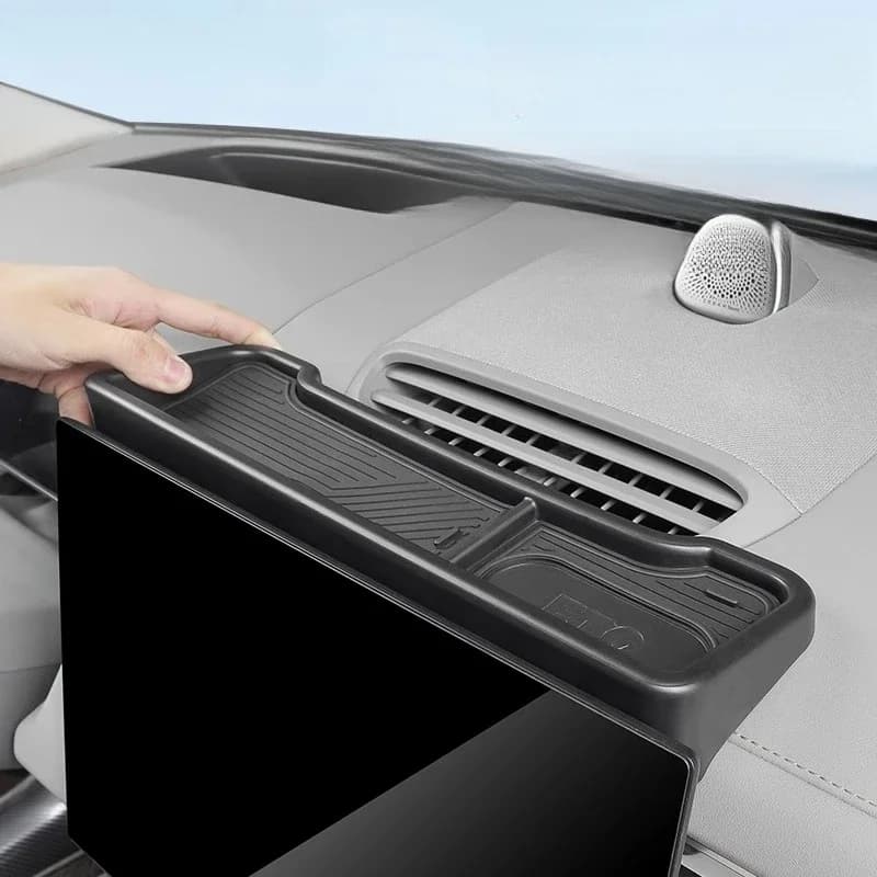 Screen ETC Storage Box Storage Box Tissue Box For ZEEKR 7X Special Interior Modification Accessories Storage Stowing Tidying