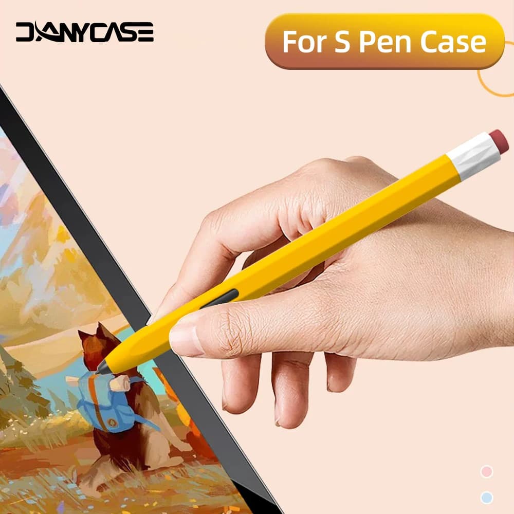 Custodia per S6 Lite Stylus Touch Pen per Samsung S Pen Custodia protettiva antiscivolo per Samsung S7 S8 Cover per matita in silicone